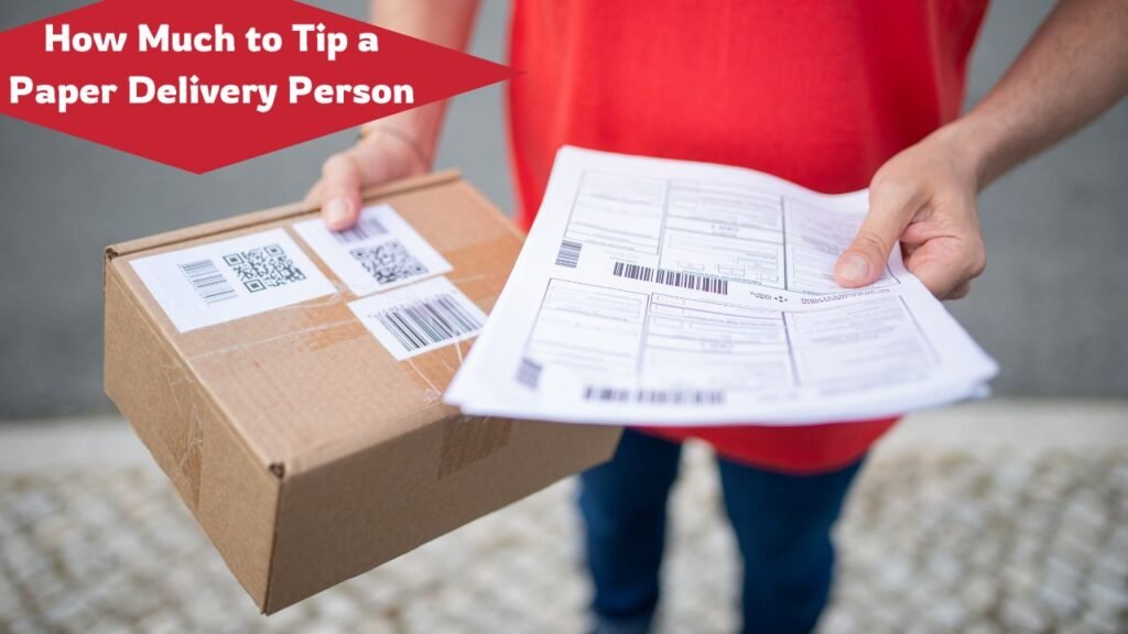 How Much to Tip a Paper Delivery Person