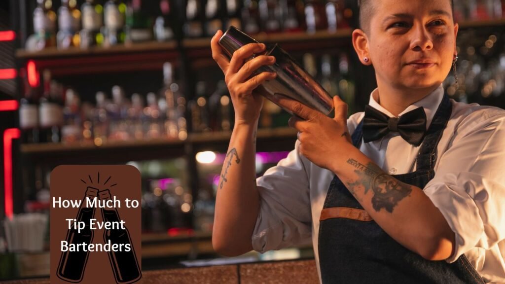 How Much to Tip Event Bartenders